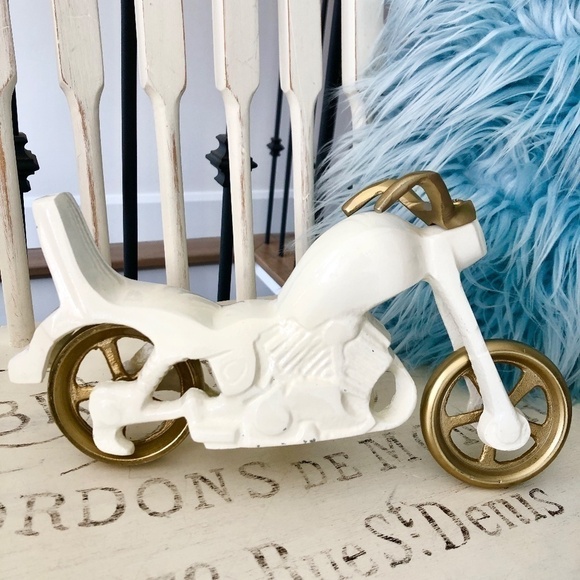 Motorcycle, Metal, Decor, Model, Motorbike, Figurine, Nice Condition - Picture 2 of 15